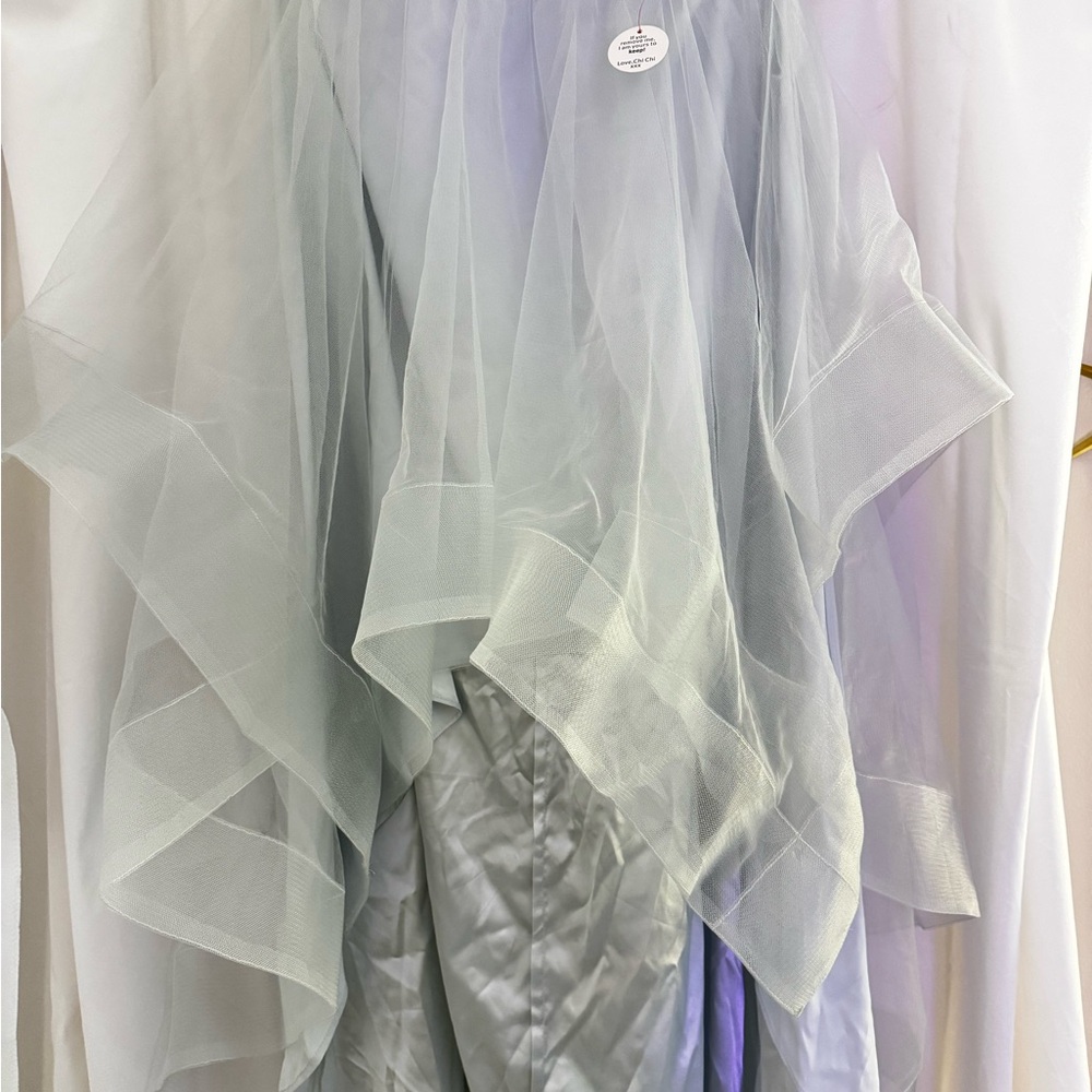 Elegant Sheer Layered Skirt